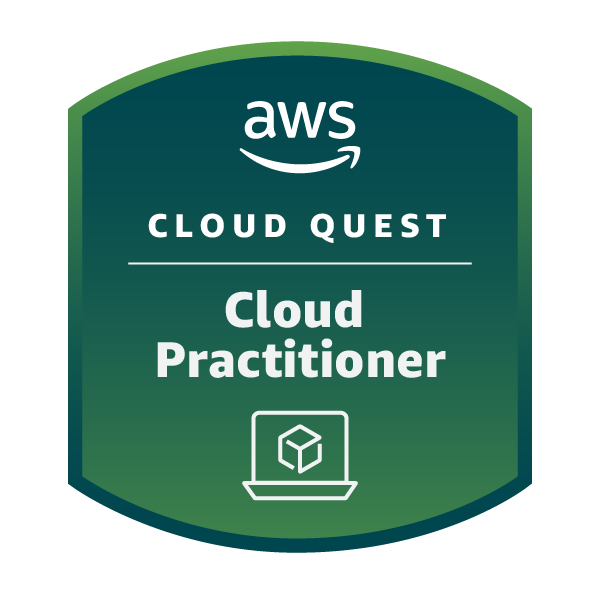AWS - Cloud Quest Cloud Practitioner Badge for Alexandros Kallinos